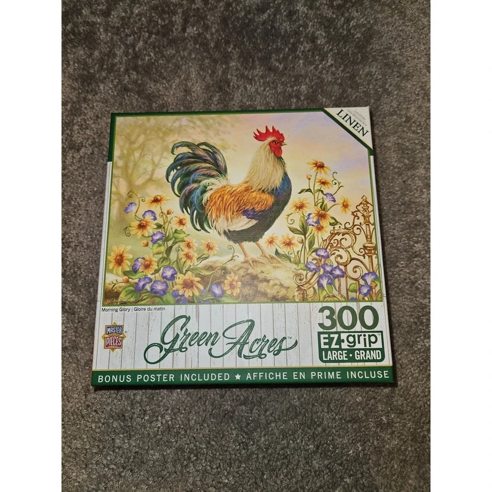 Green Acres Morning Glory 300 Piece‎ EZ Grip Jigsaw Puzzle